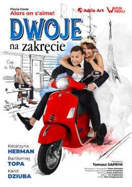 Bełchatów Wydarzenie Spektakl Dwoje na zakręcie - Herman, Topa i Dziuba w komedii teatralnej